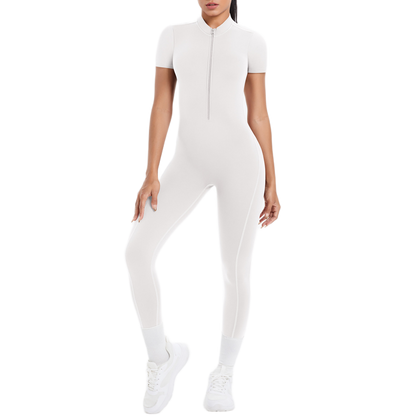 Combinaison Longue de Sport - Zip & Dos Nu