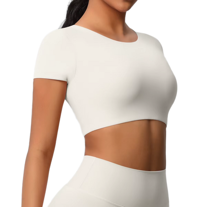 T-Shirt de Sport Crop - Performance