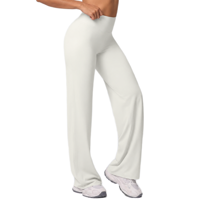 Pantalon Flare Taille Haute - Silhouette Allongée