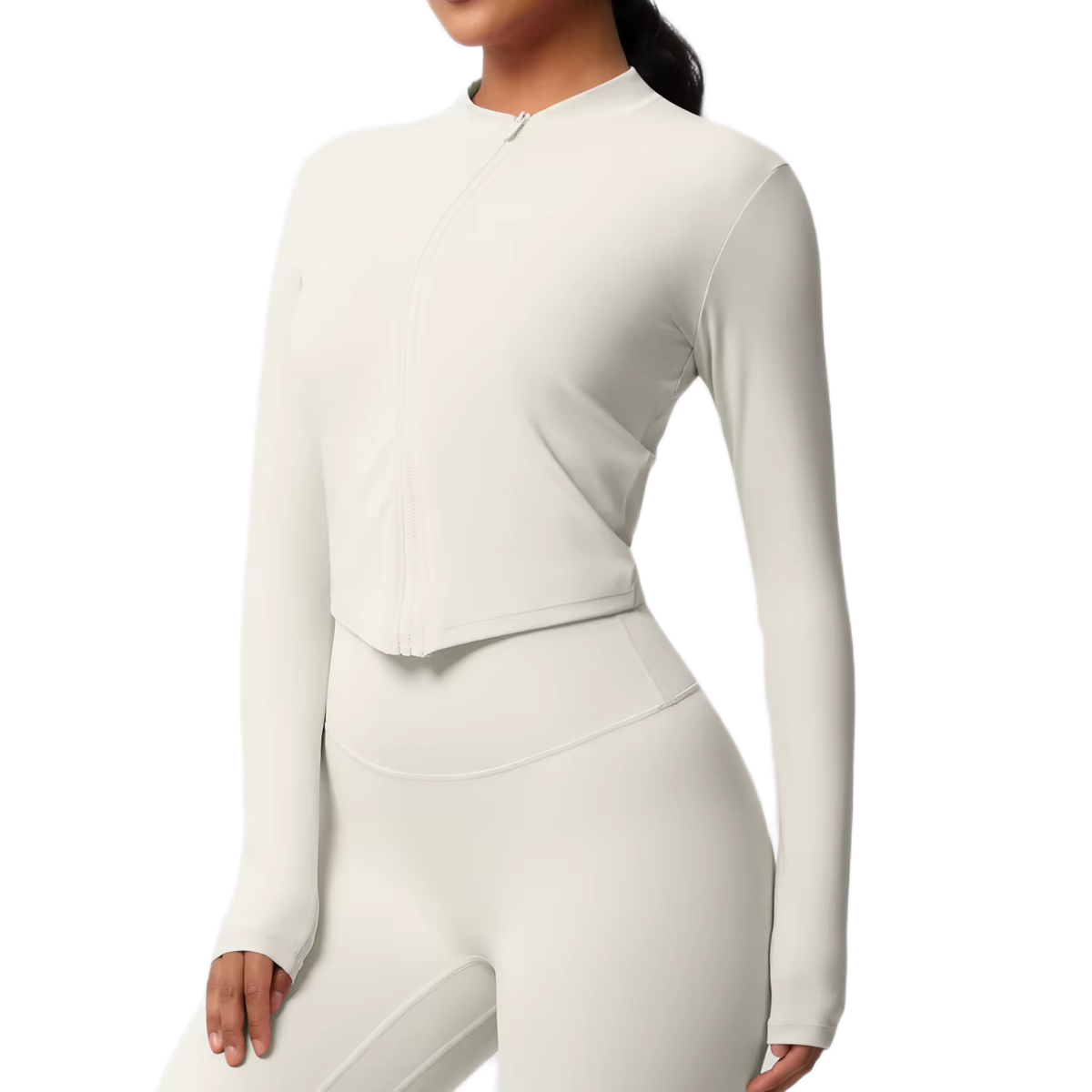 Veste de Sport Zippée - Silhouette Ajustée