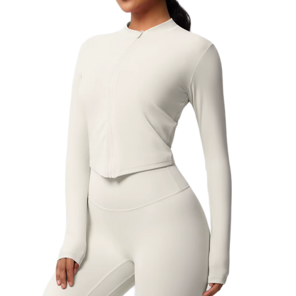 Veste de Sport Zippée - Silhouette Ajustée