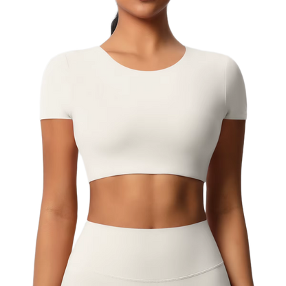 T-Shirt de Sport Crop - Performance