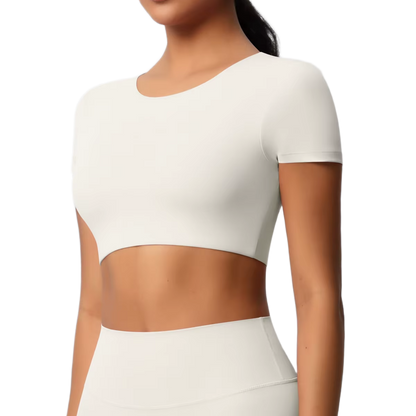 T-Shirt de Sport Crop - Performance