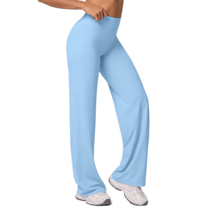 Pantalon Flare Taille Haute - Silhouette Allongée