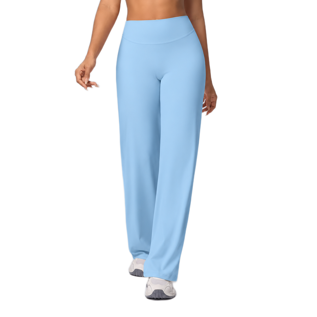 Pantalon Flare Taille Haute - Silhouette Allongée