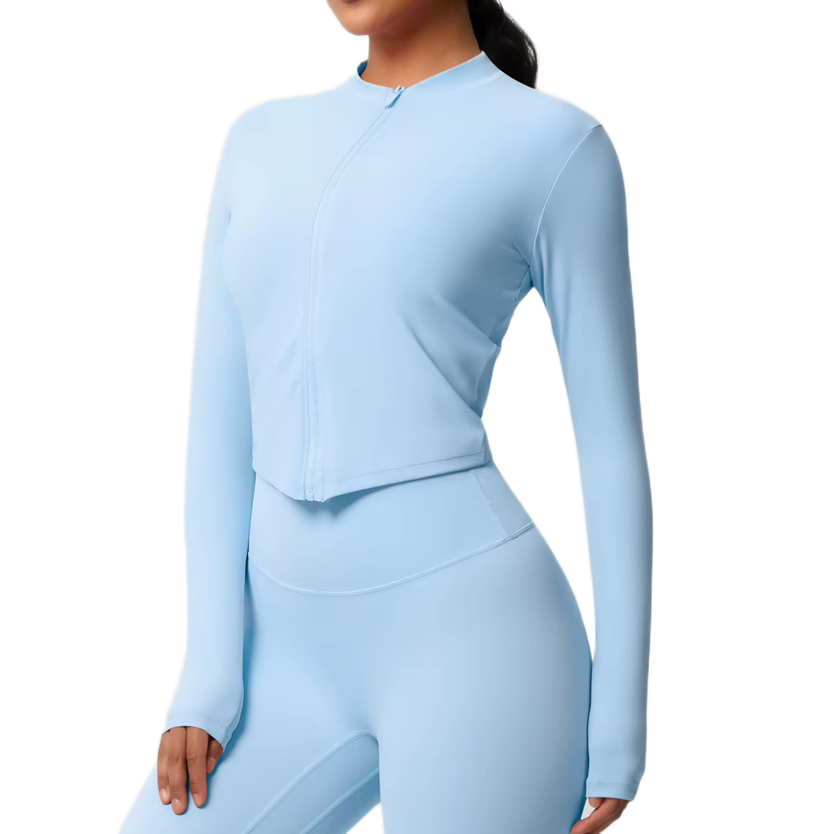 Veste de Sport Zippée - Silhouette Ajustée