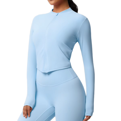 Veste de Sport Zippée - Silhouette Ajustée