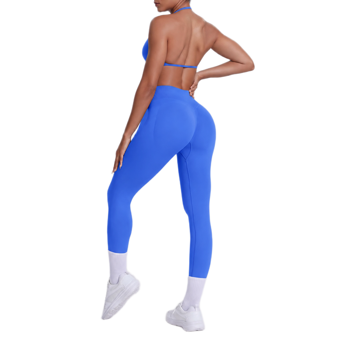 Ensemble Brassière Dos Nu & Legging Taille Haute