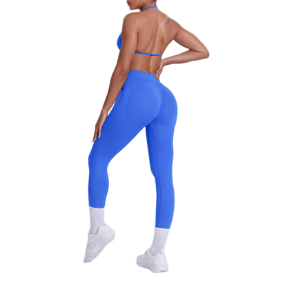 Ensemble Brassière Dos Nu & Legging Taille Haute