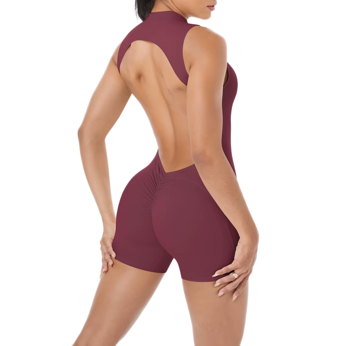 Combinaison Courte de Fitness - Maintien et Style