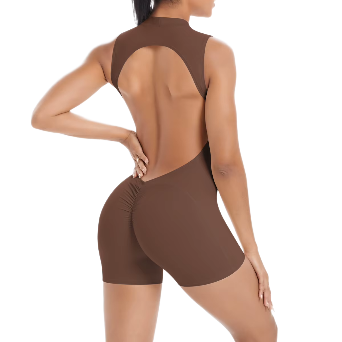 Combinaison Courte de Fitness - Maintien et Style
