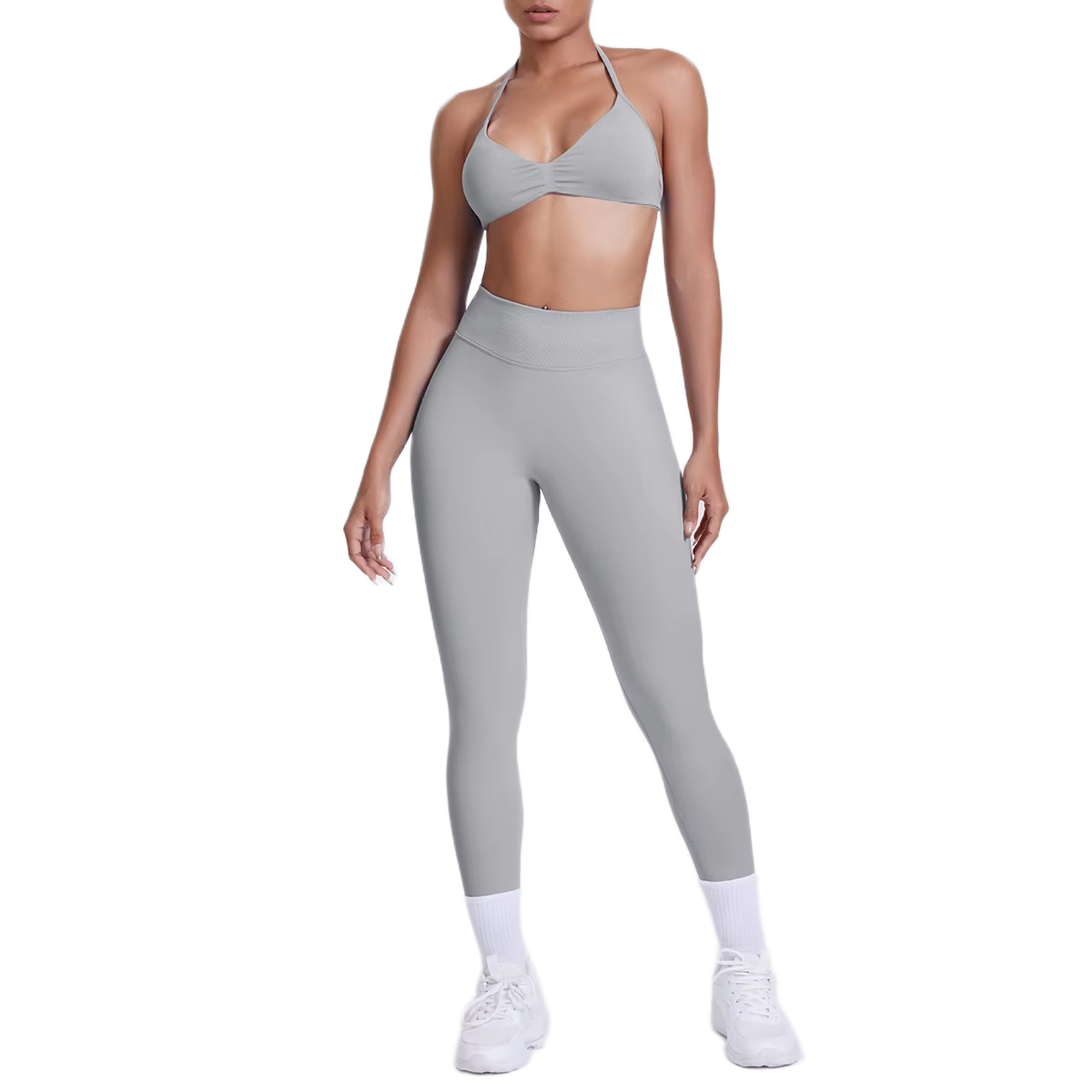 Ensemble Brassière Dos Nu & Legging Taille Haute