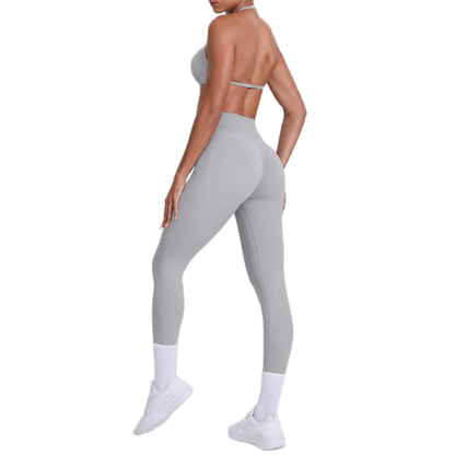 Ensemble Brassière Dos Nu & Legging Taille Haute