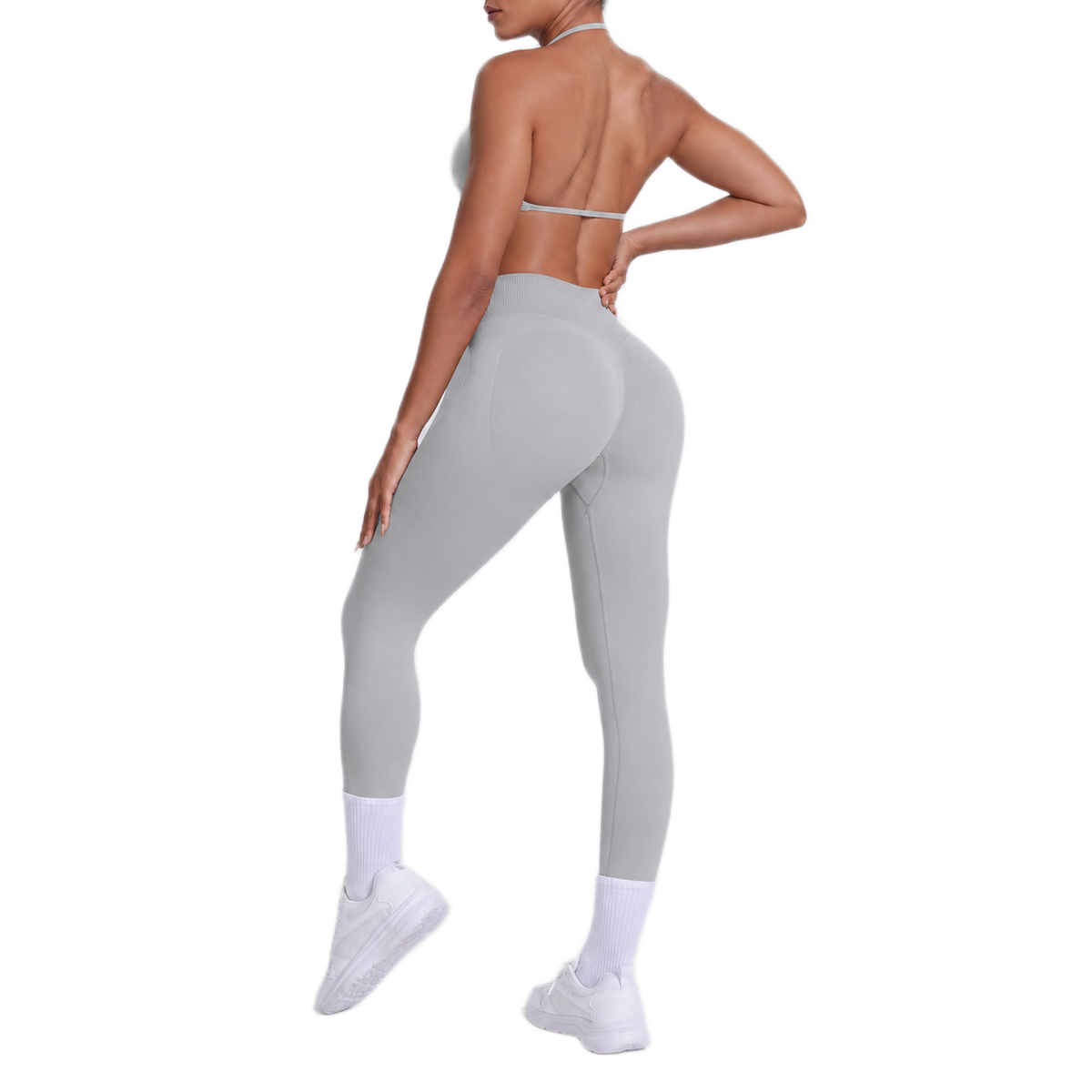 Ensemble Brassière Dos Nu & Legging Taille Haute