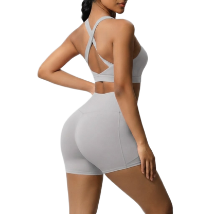 Ensemble Sport Gainant Short & Brassière
