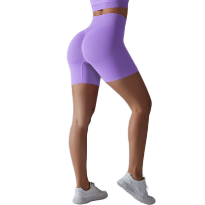 Cycliste de Sport - Taille Haute & Effet Push-Up