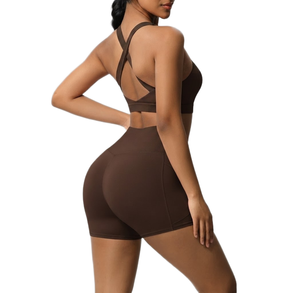 Ensemble Sport Gainant Short & Brassière