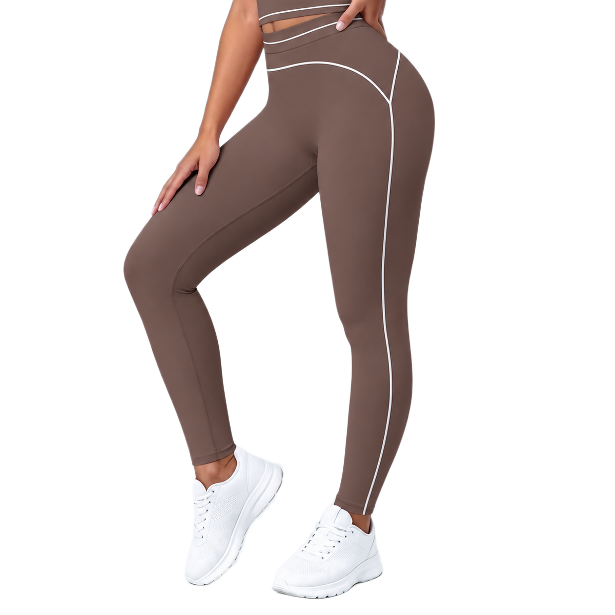 Legging de Training Liserés - Effet Galbant