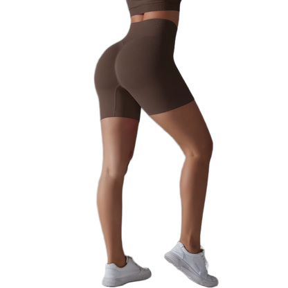 Cycliste de Sport - Taille Haute & Effet Push-Up
