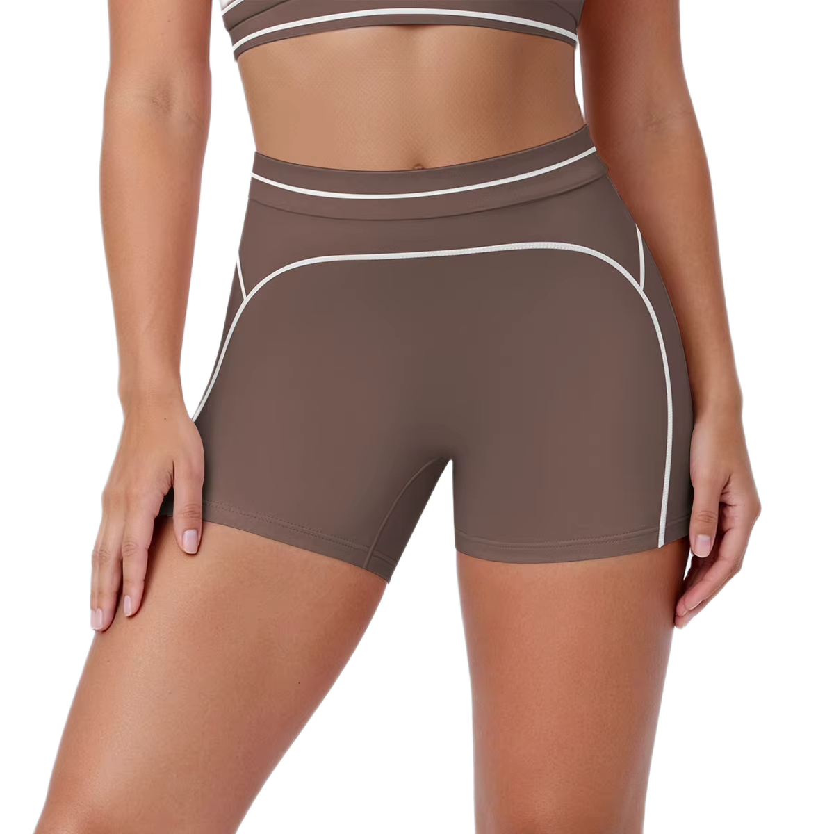 Cycliste de Sport Liserés - Confort Optimal