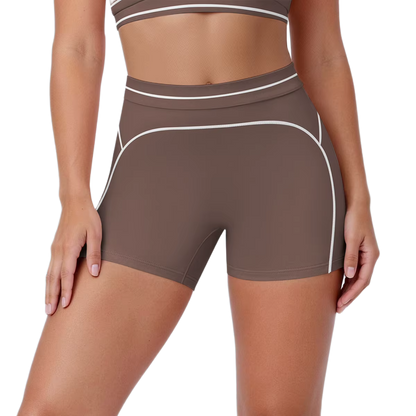 Cycliste de Sport Liserés - Confort Optimal