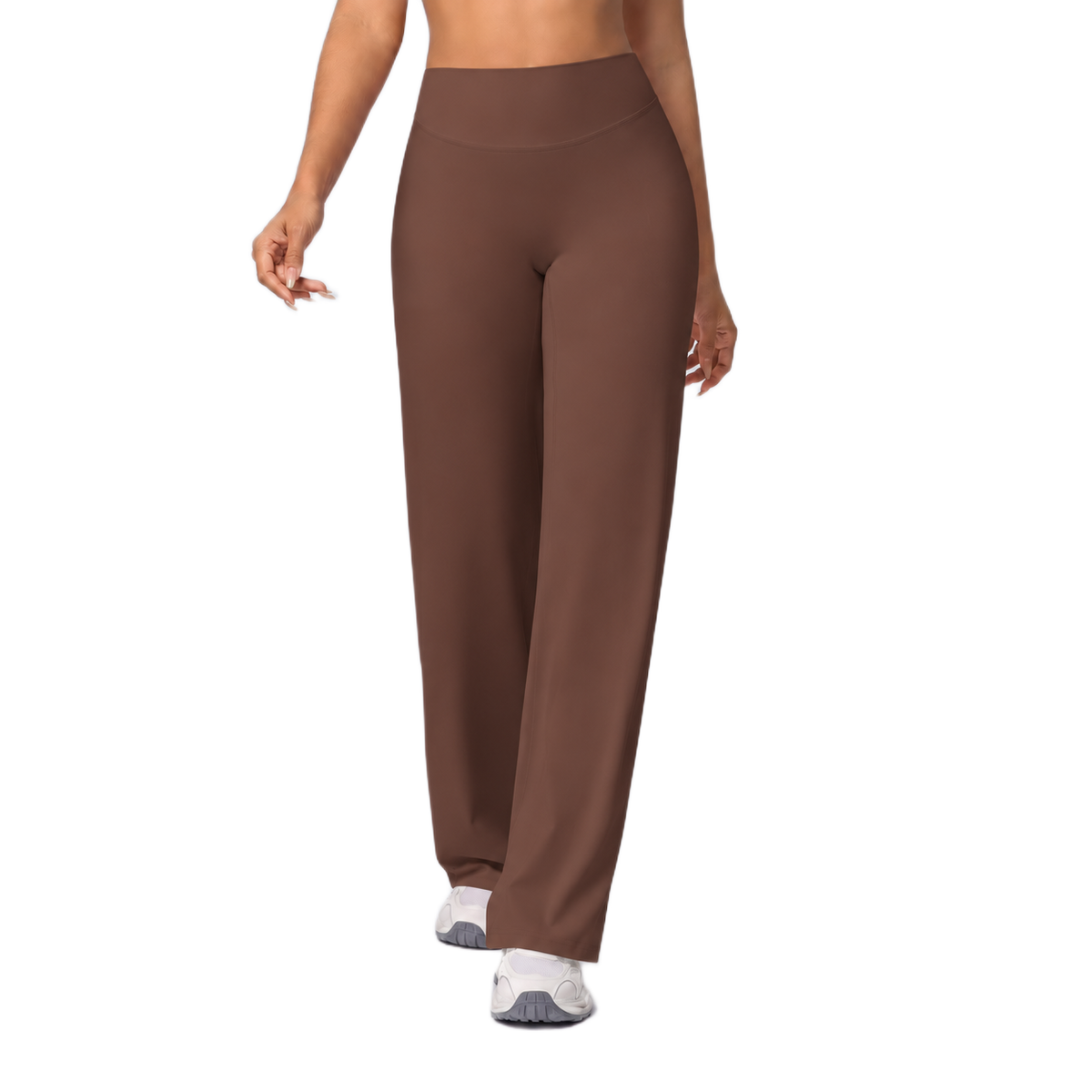 Pantalon Flare Taille Haute - Silhouette Allongée