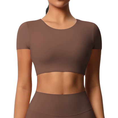 T-Shirt de Sport Crop - Performance