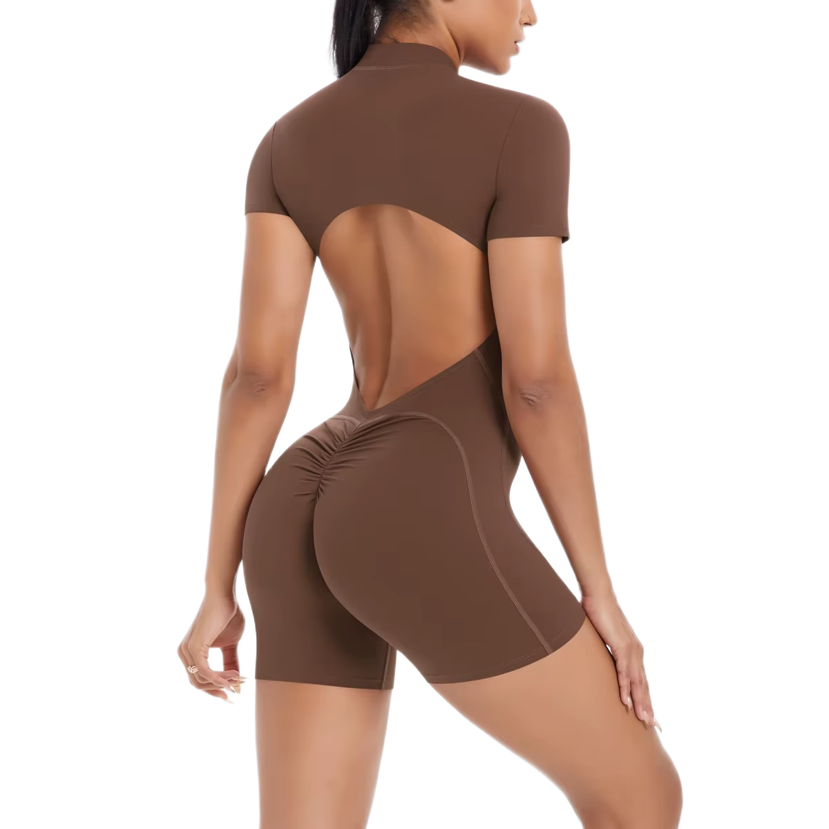 Combinaison de Sport - Zip Avant & Effet Push-Up