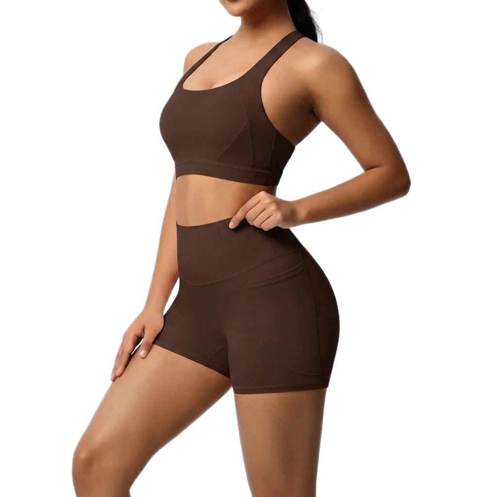Ensemble Sport Gainant Short & Brassière