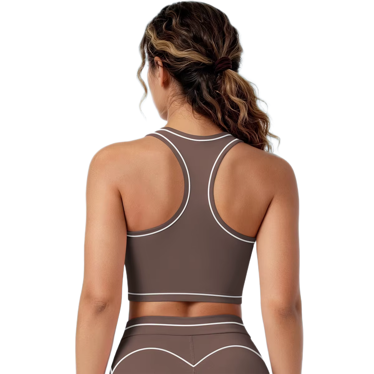 Brassière de Sport Liserés - Maintien Optimal