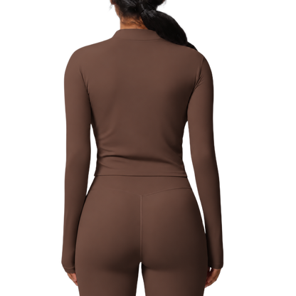 Veste de Sport Zippée - Silhouette Ajustée