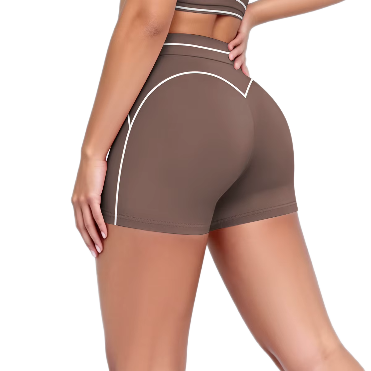 Cycliste de Sport Liserés - Confort Optimal