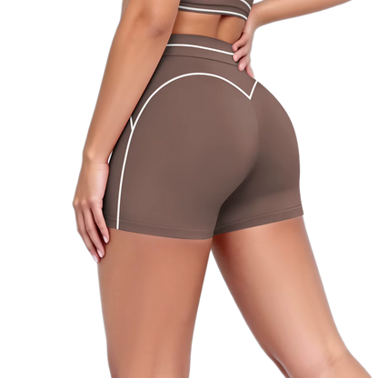 Cycliste de Sport Liserés - Confort Optimal