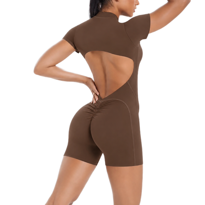Combinaison de Sport - Zip Avant & Effet Push-Up