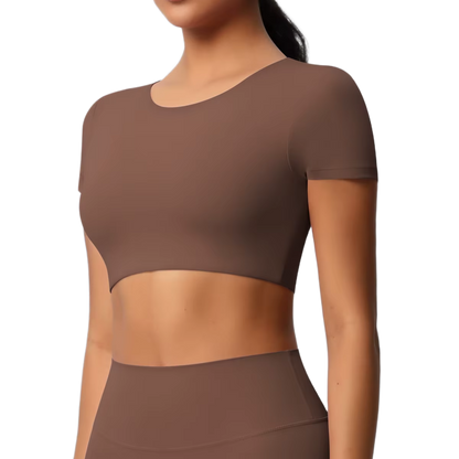 T-Shirt de Sport Crop - Performance