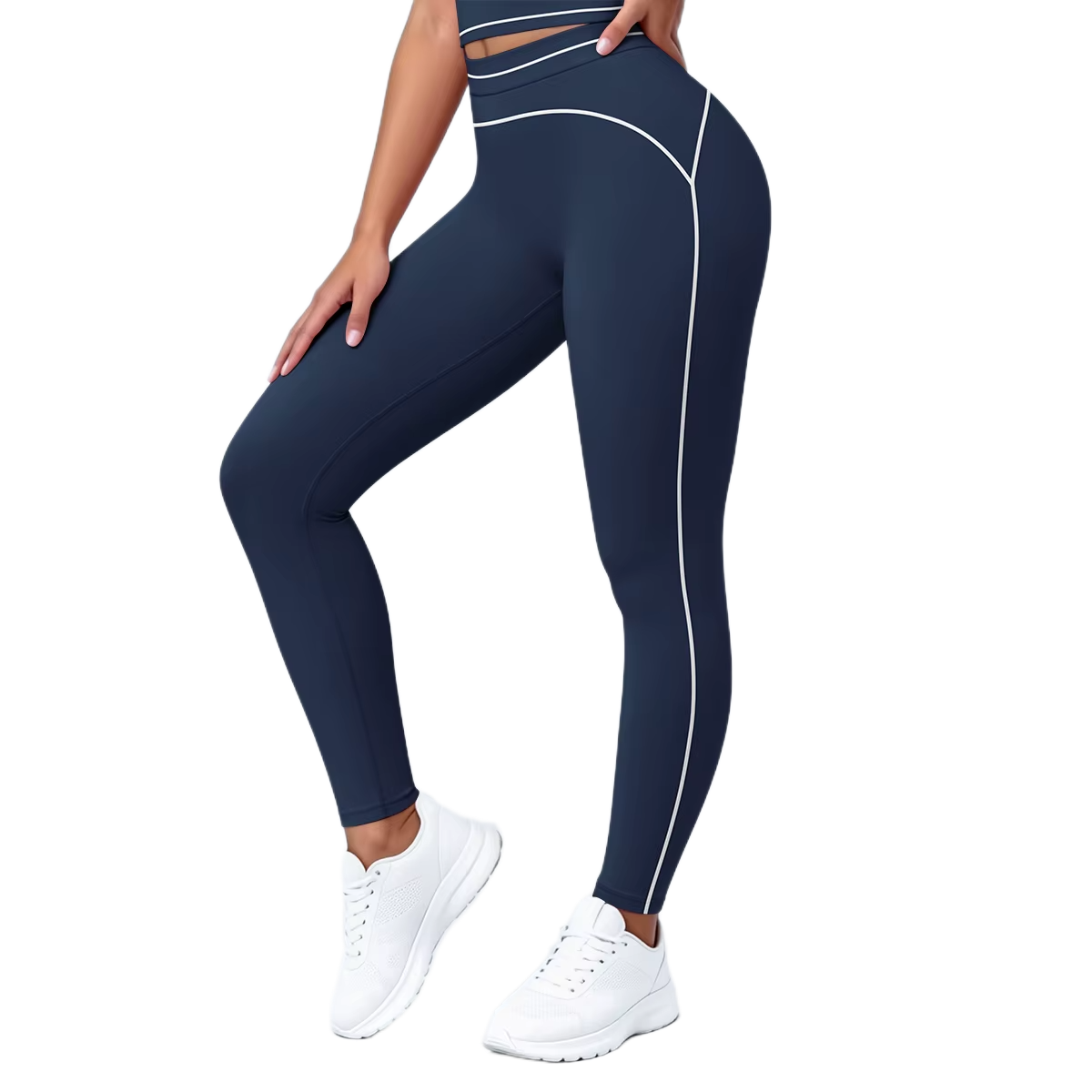 Legging de Training Liserés - Effet Galbant