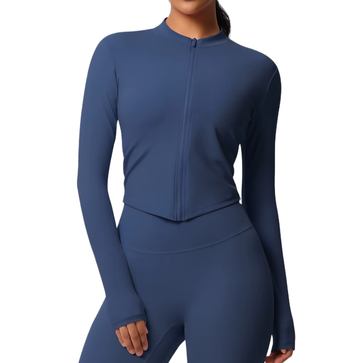 Veste de Sport Zippée - Silhouette Ajustée