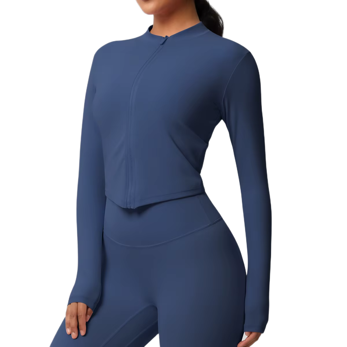 Veste de Sport Zippée - Silhouette Ajustée