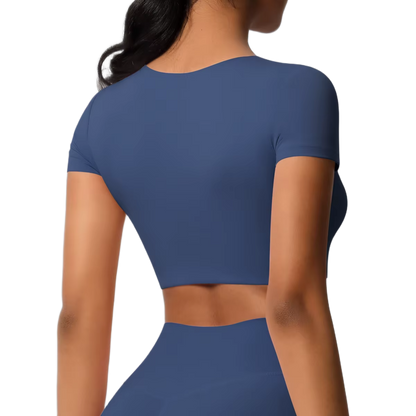 T-Shirt de Sport Crop - Performance