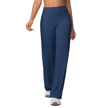 Pantalon Flare Taille Haute - Silhouette Allongée
