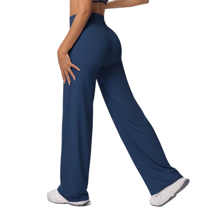 Pantalon Flare Taille Haute - Silhouette Allongée
