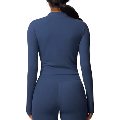 Veste de Sport Zippée - Silhouette Ajustée