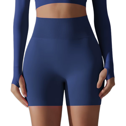 Cycliste de Sport - Taille Haute & Effet Push-Up