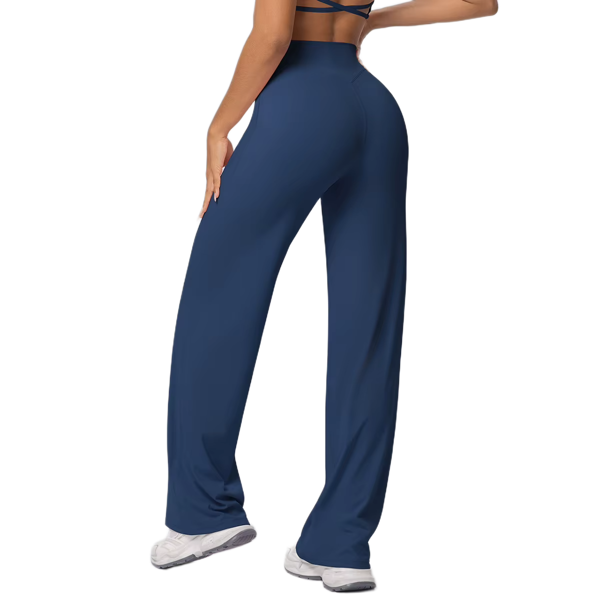 Pantalon Flare Taille Haute - Silhouette Allongée
