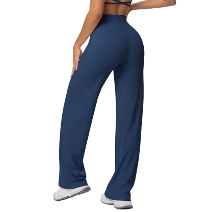 Pantalon Flare Taille Haute - Silhouette Allongée
