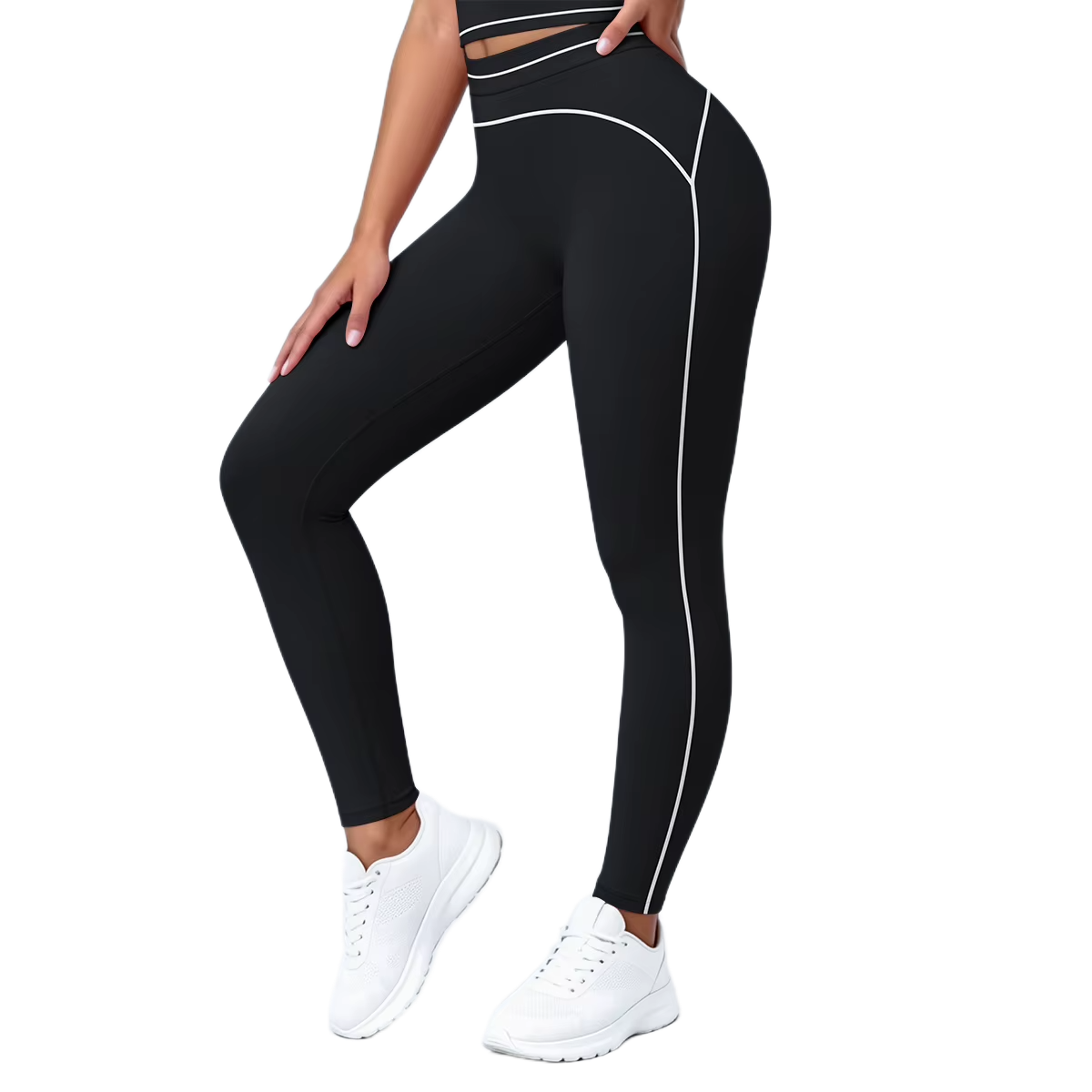 Legging de Training Liserés - Effet Galbant
