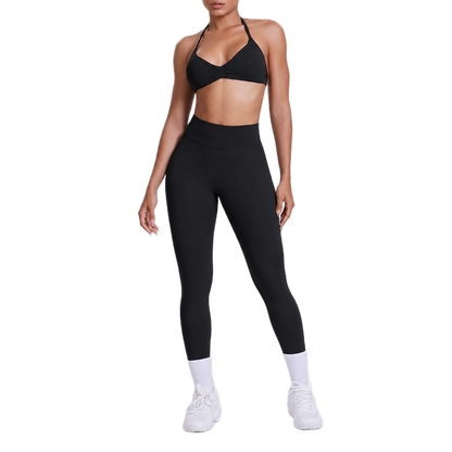 Ensemble Brassière Dos Nu & Legging Taille Haute