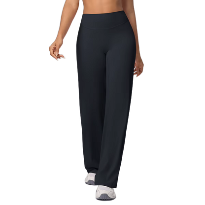 Pantalon Flare Taille Haute - Silhouette Allongée