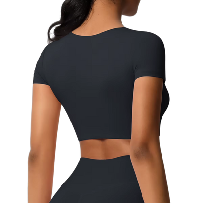 T-Shirt de Sport Crop - Performance