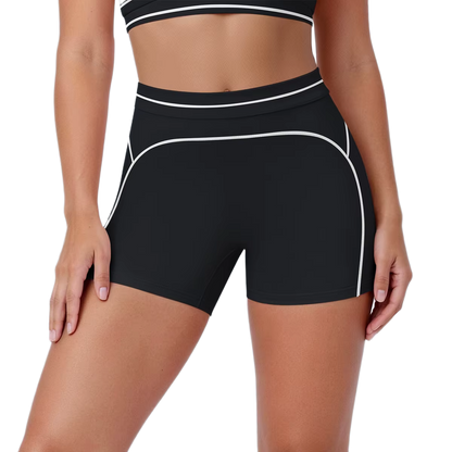 Cycliste de Sport Liserés - Confort Optimal